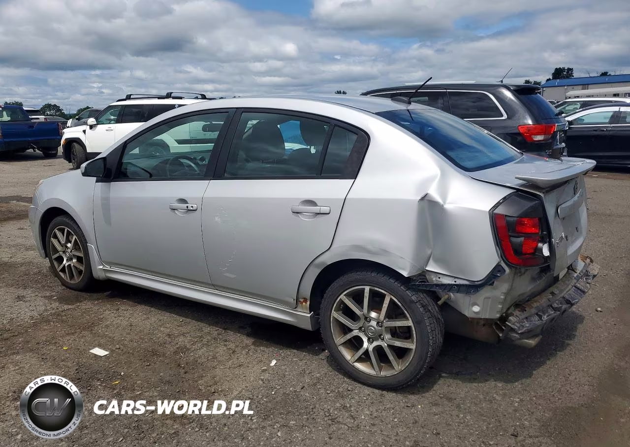 2008 Nissan Sentra Se-R VIN:3N1BB61E58L664750 - 2