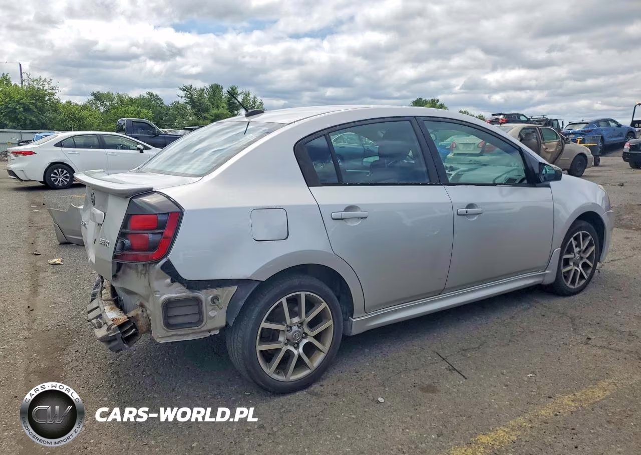 2008 Nissan Sentra Se-R VIN:3N1BB61E58L664750 - 3
