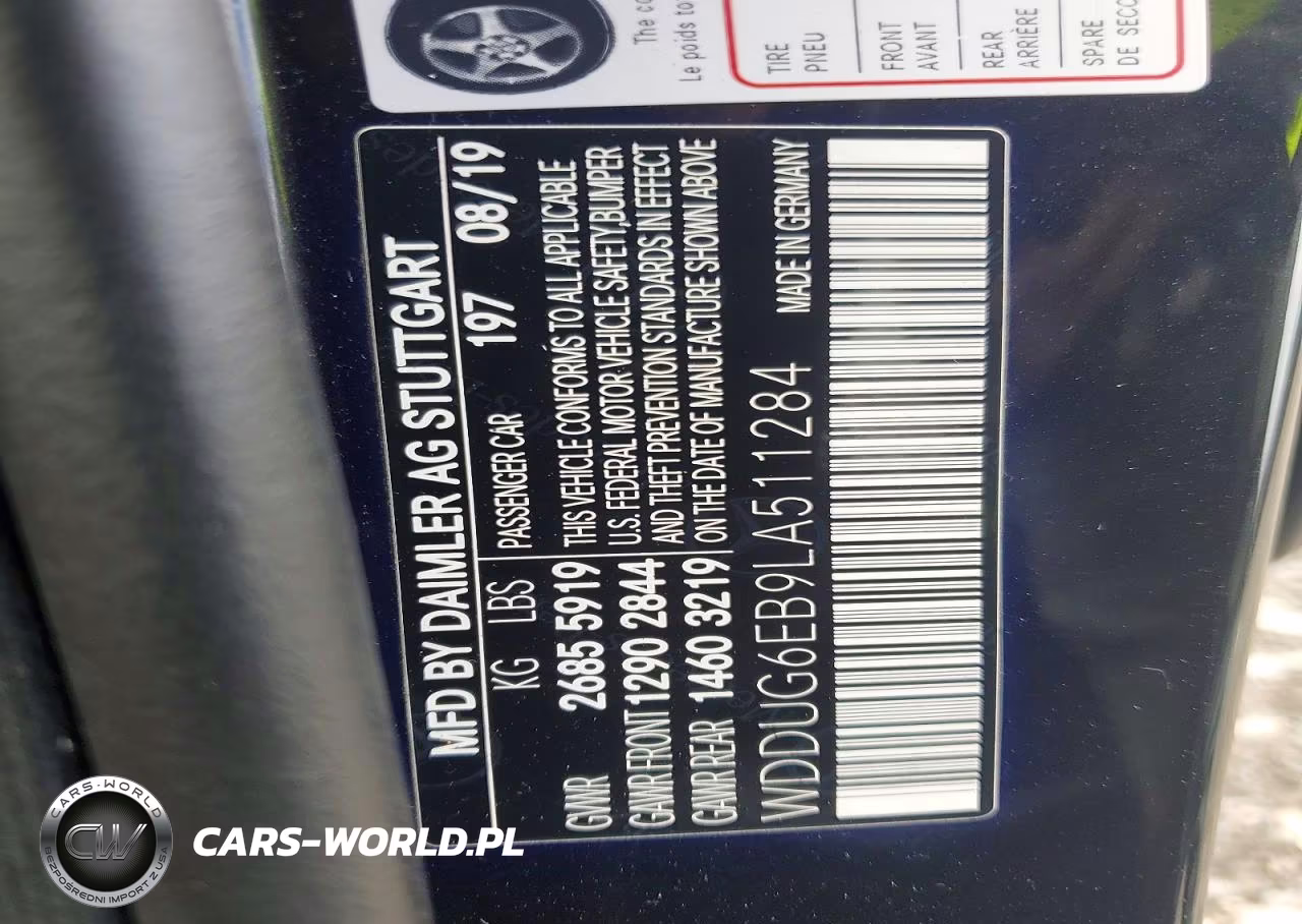 2020 Mercedes-Benz S 450 4Matic VIN:WDDUG6EB9LA511284 - 12