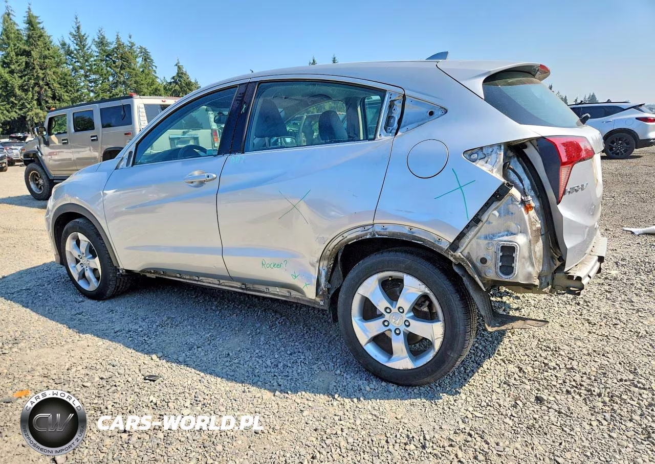 2016 Honda Hr-V Lx VIN:3CZRU6H33GM724070 - 2