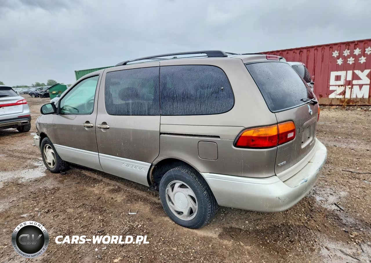 1999 Toyota Sienna Xle VIN:4T3ZF13C6XU161752 - 2