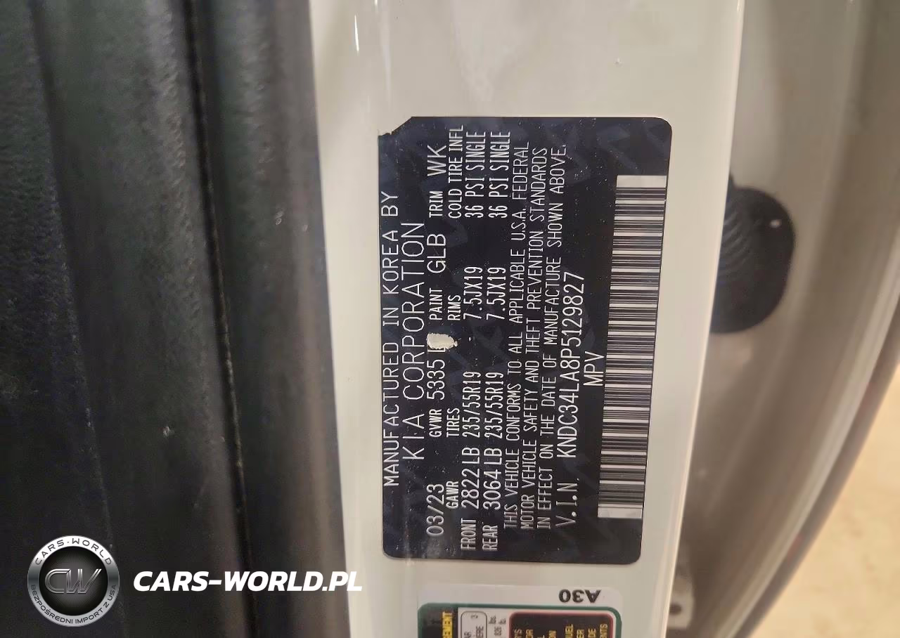 2023 Kia Ev6 Wind VIN:KNDC34LA8P5129827 - 13