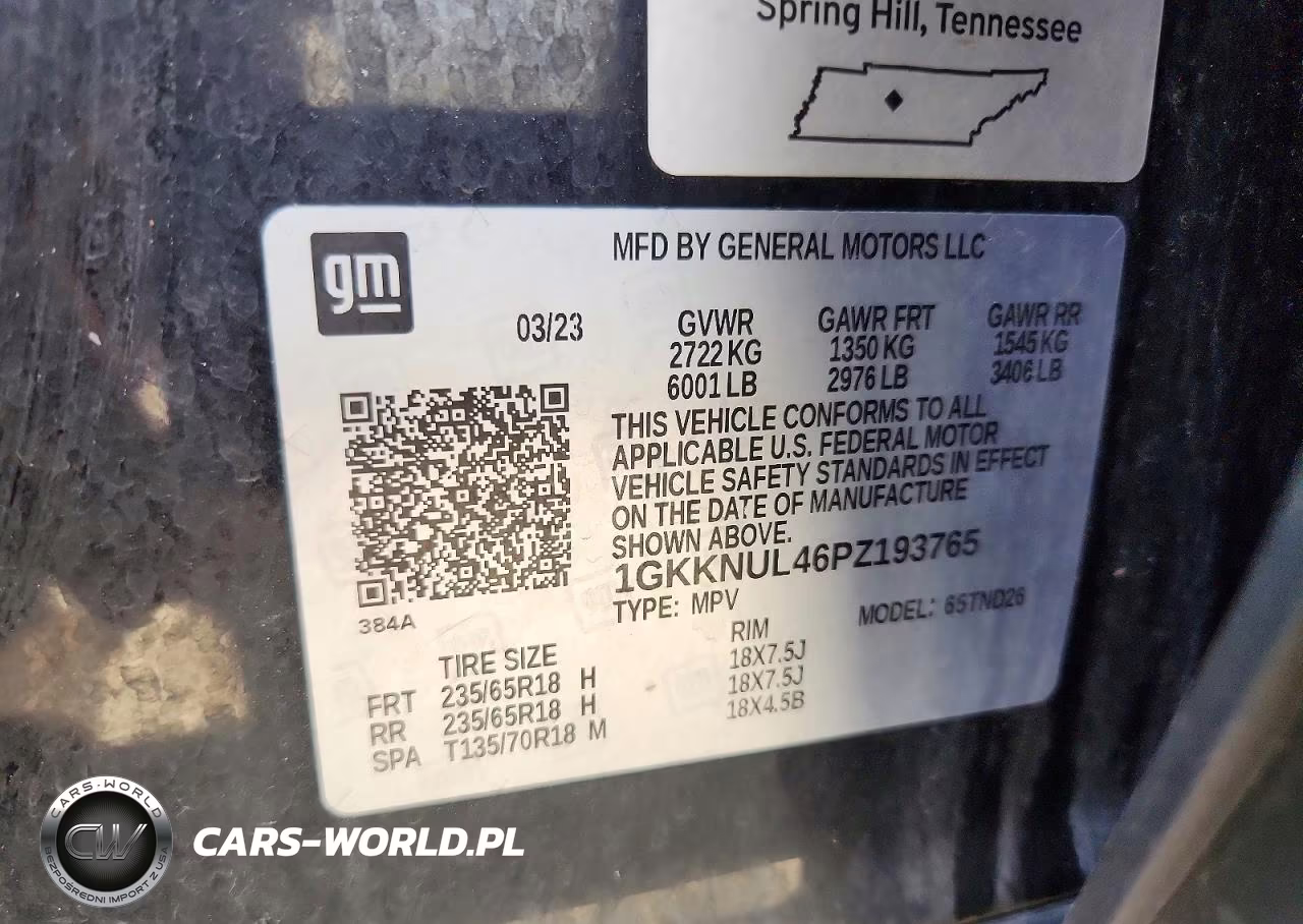 2023 GMC Acadia Slt VIN:1GKKNUL46PZ193765 - 12