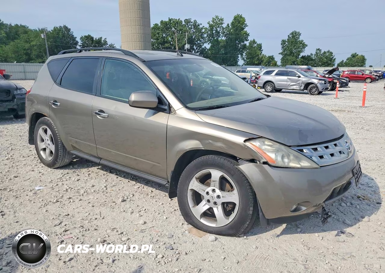 2004 Nissan Murano Sl VIN:JN8AZ08W34W337806 - 4