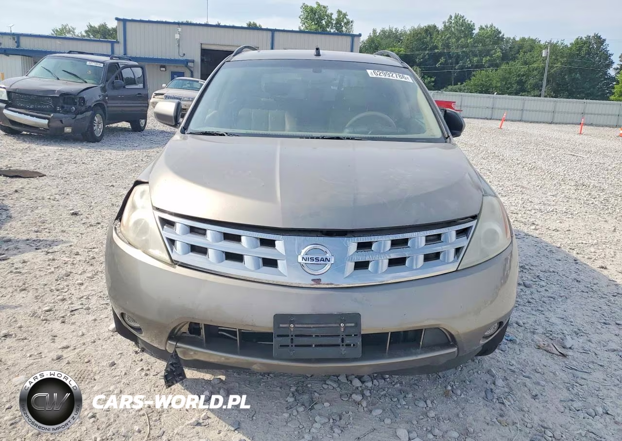2004 Nissan Murano Sl VIN:JN8AZ08W34W337806 - 5