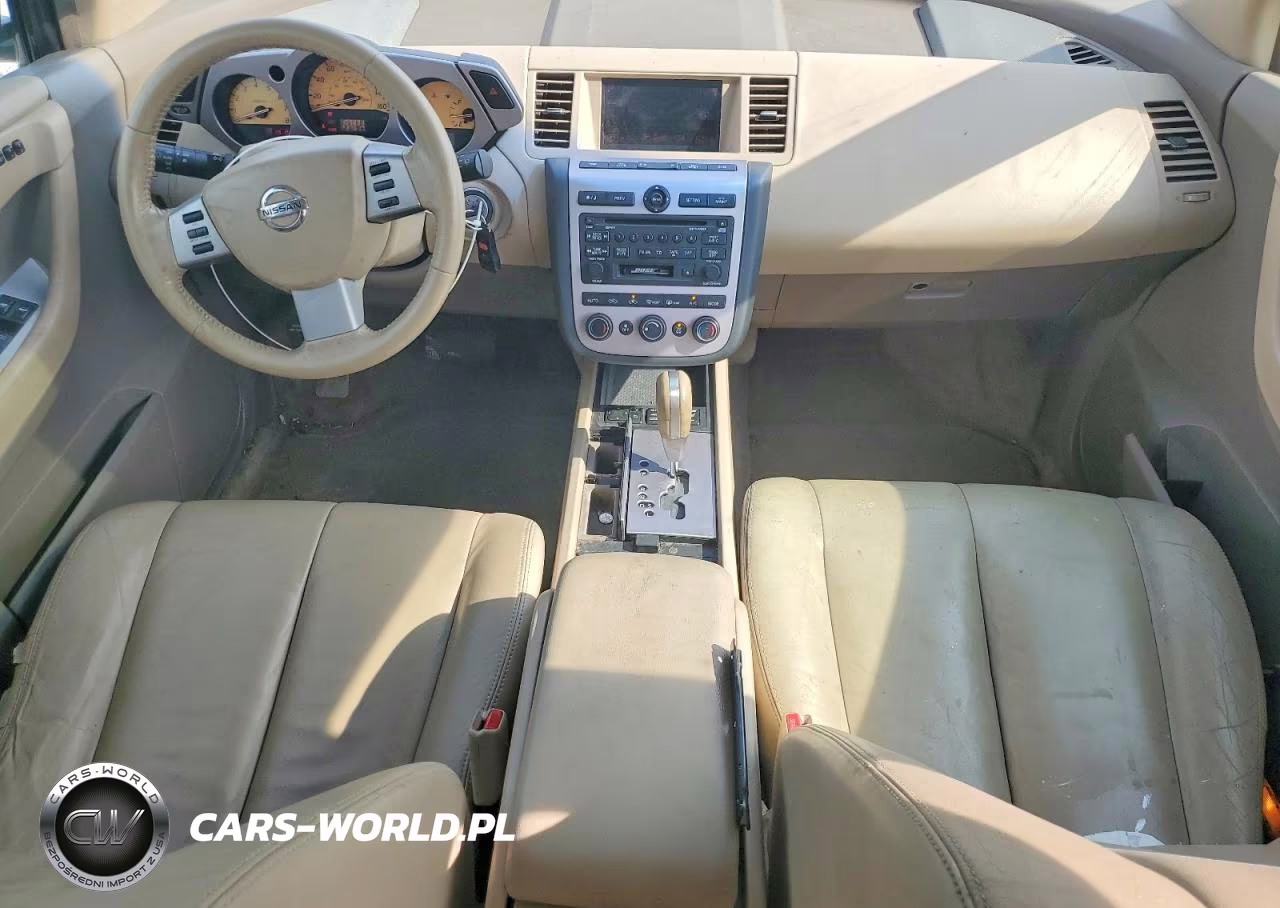 2004 Nissan Murano Sl VIN:JN8AZ08W34W337806 - 8