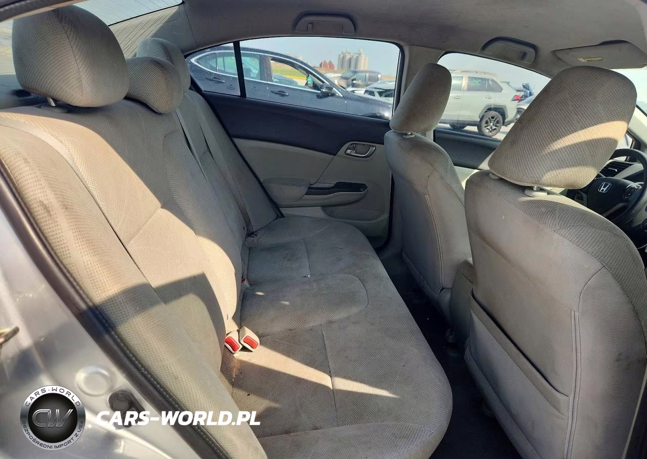 2012 Honda Civic Lx VIN:19XFB2F51CE091942 - 10