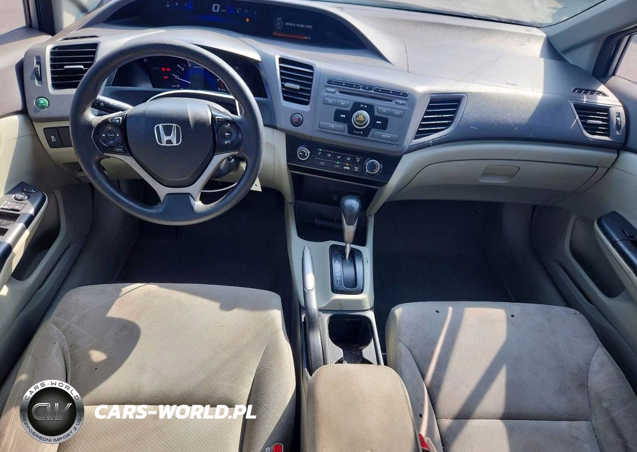2012 Honda Civic Lx VIN:19XFB2F51CE091942 - 8