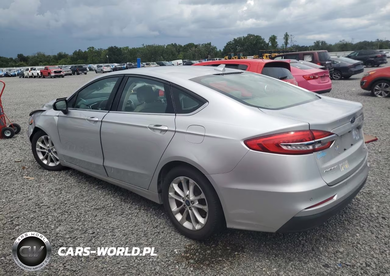 2019 Ford Fusion Se VIN:3FA6P0HD1KR209852 - 2