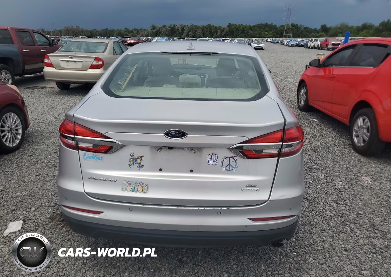 2019 Ford Fusion Se VIN:3FA6P0HD1KR209852 - 6