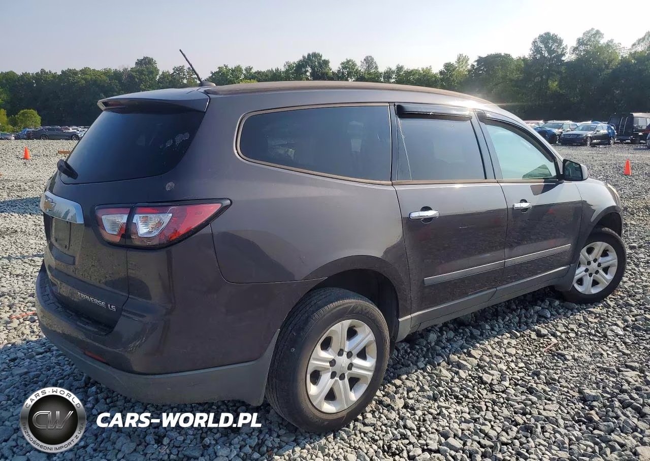 2013 Chevrolet Traverse Ls VIN:1GNKRFED9DJ217860 - 3