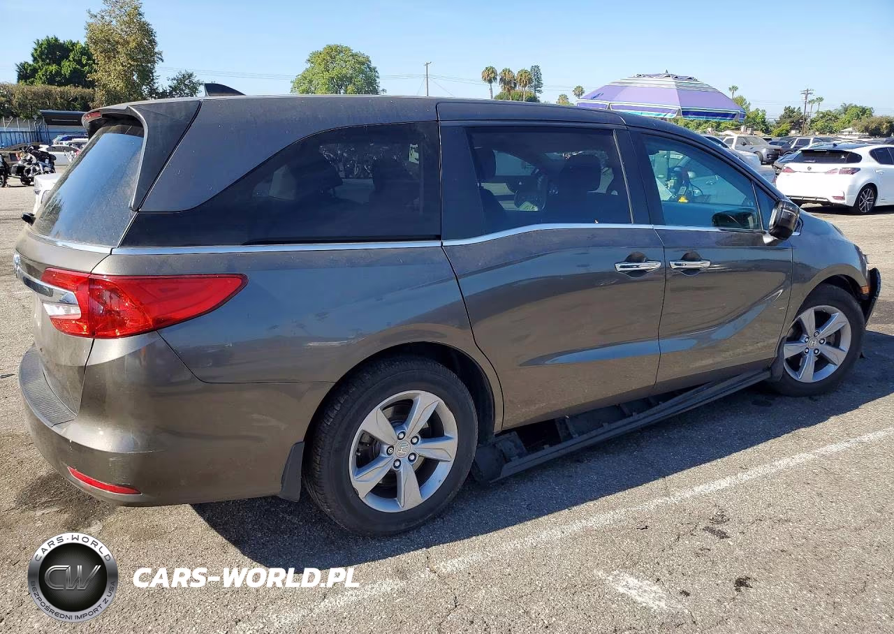 2019 Honda Odyssey Exl VIN:5FNRL6H75KB092522 - 3