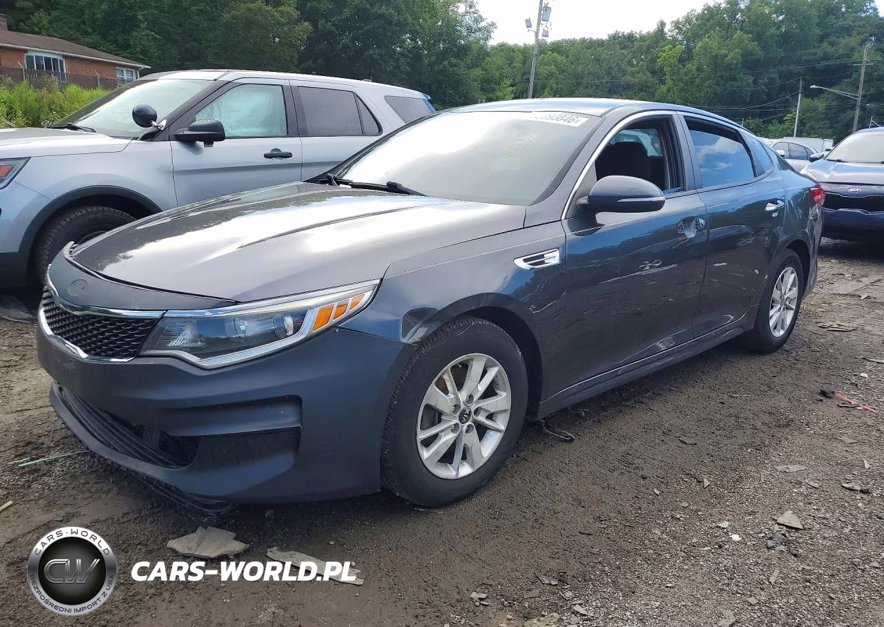 2017 Kia Optima Lx VIN:5XXGT4L36HG160042 - 1