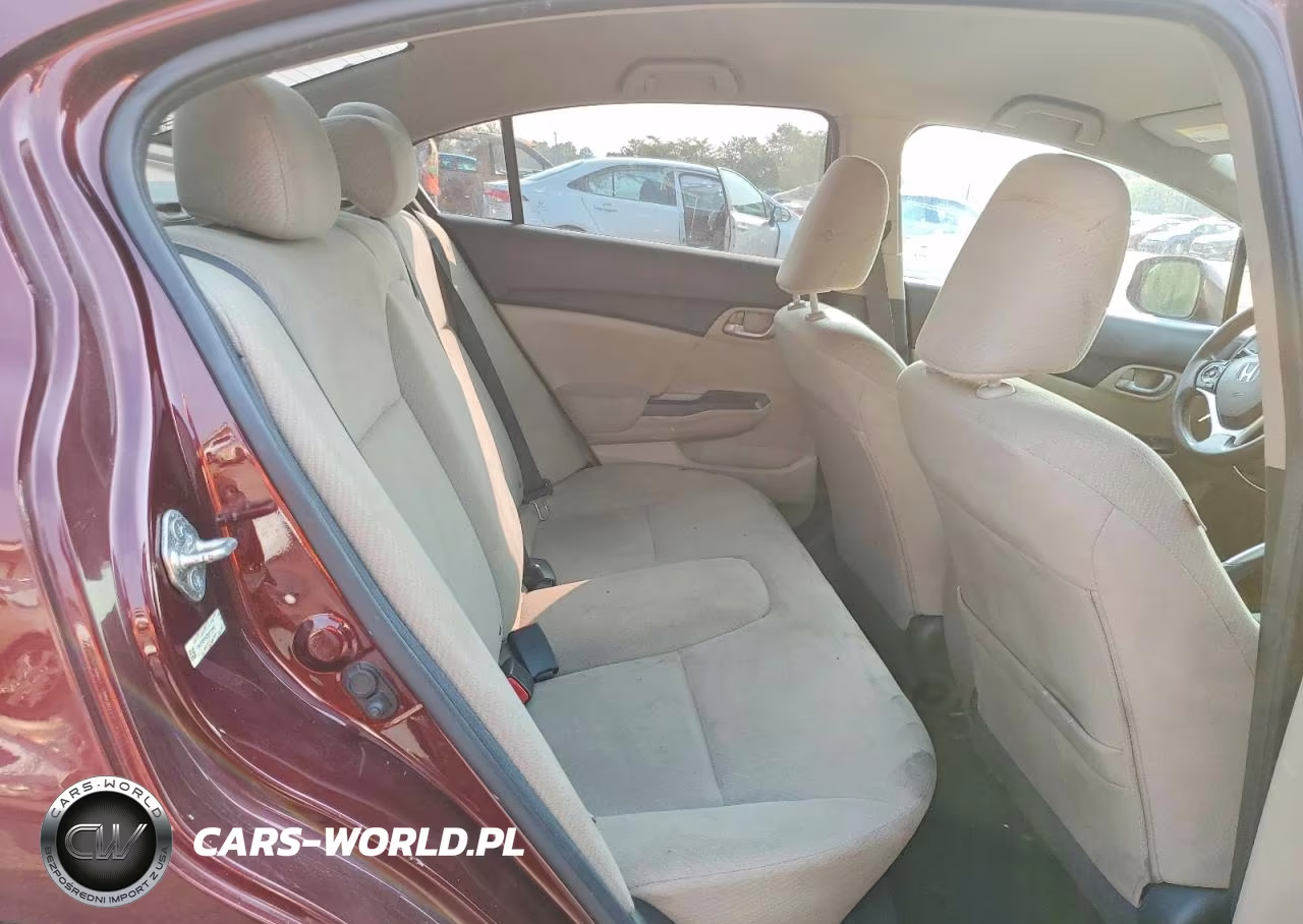 2013 Honda Civic Lx VIN:19XFB2F54DE077566 - 10