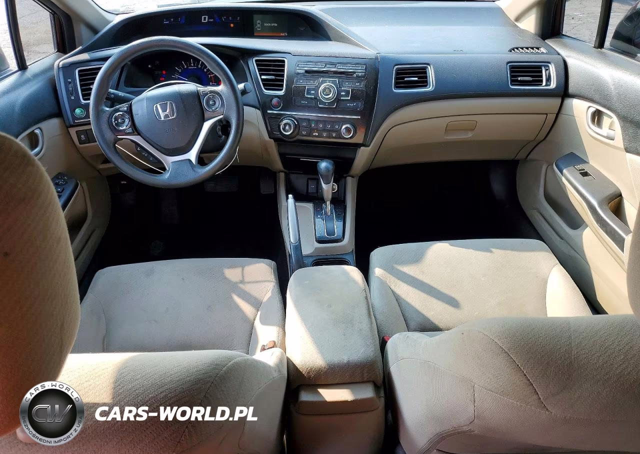 2013 Honda Civic Lx VIN:19XFB2F54DE077566 - 8