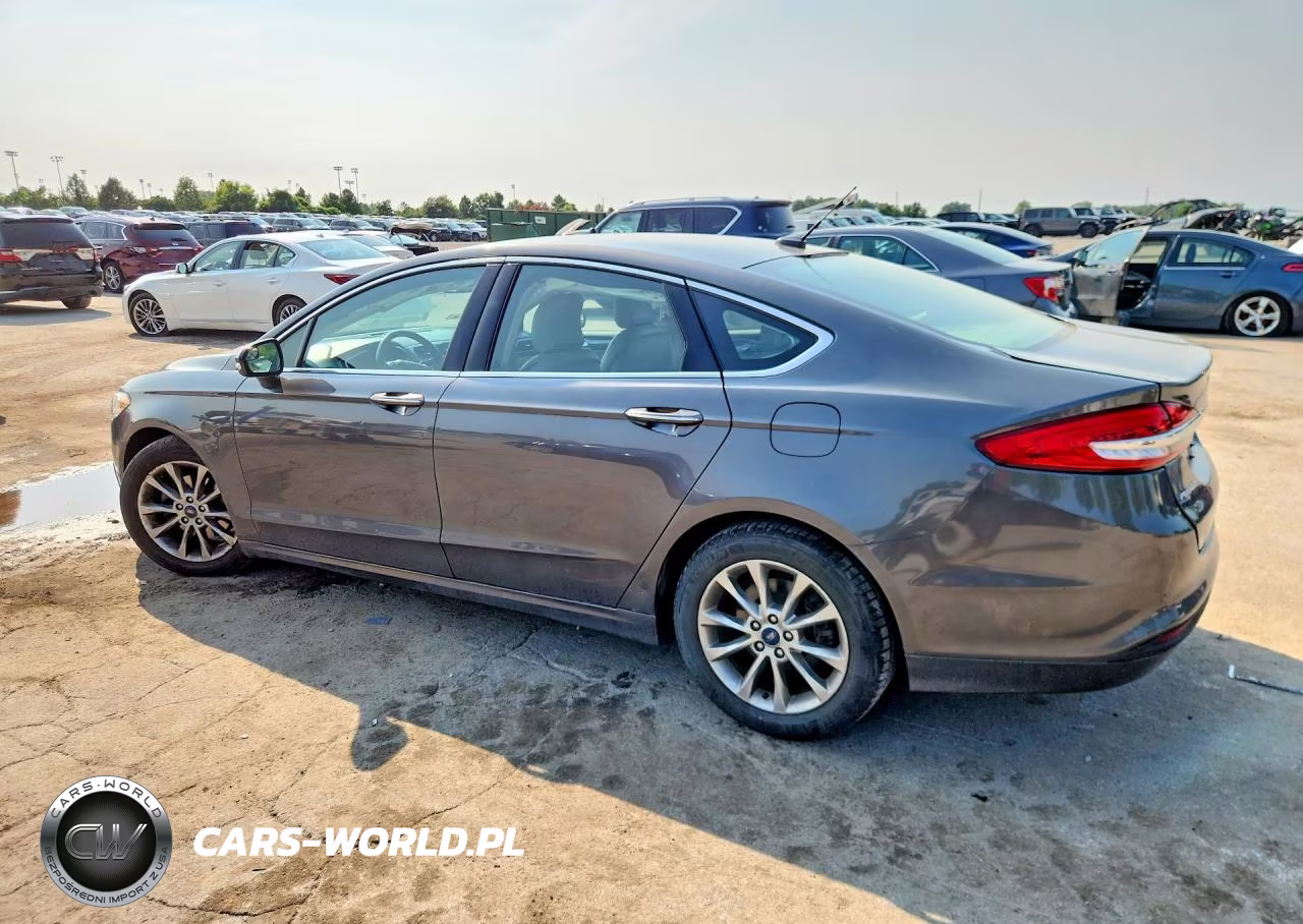 2017 Ford Fusion Se VIN:3FA6P0HDXHR166721 - 2