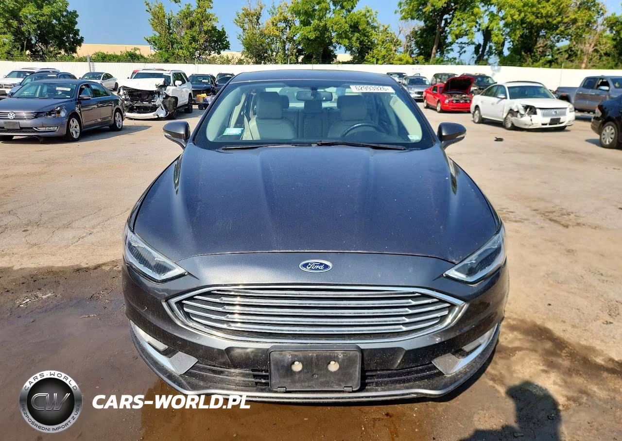 2017 Ford Fusion Se VIN:3FA6P0HDXHR166721 - 5