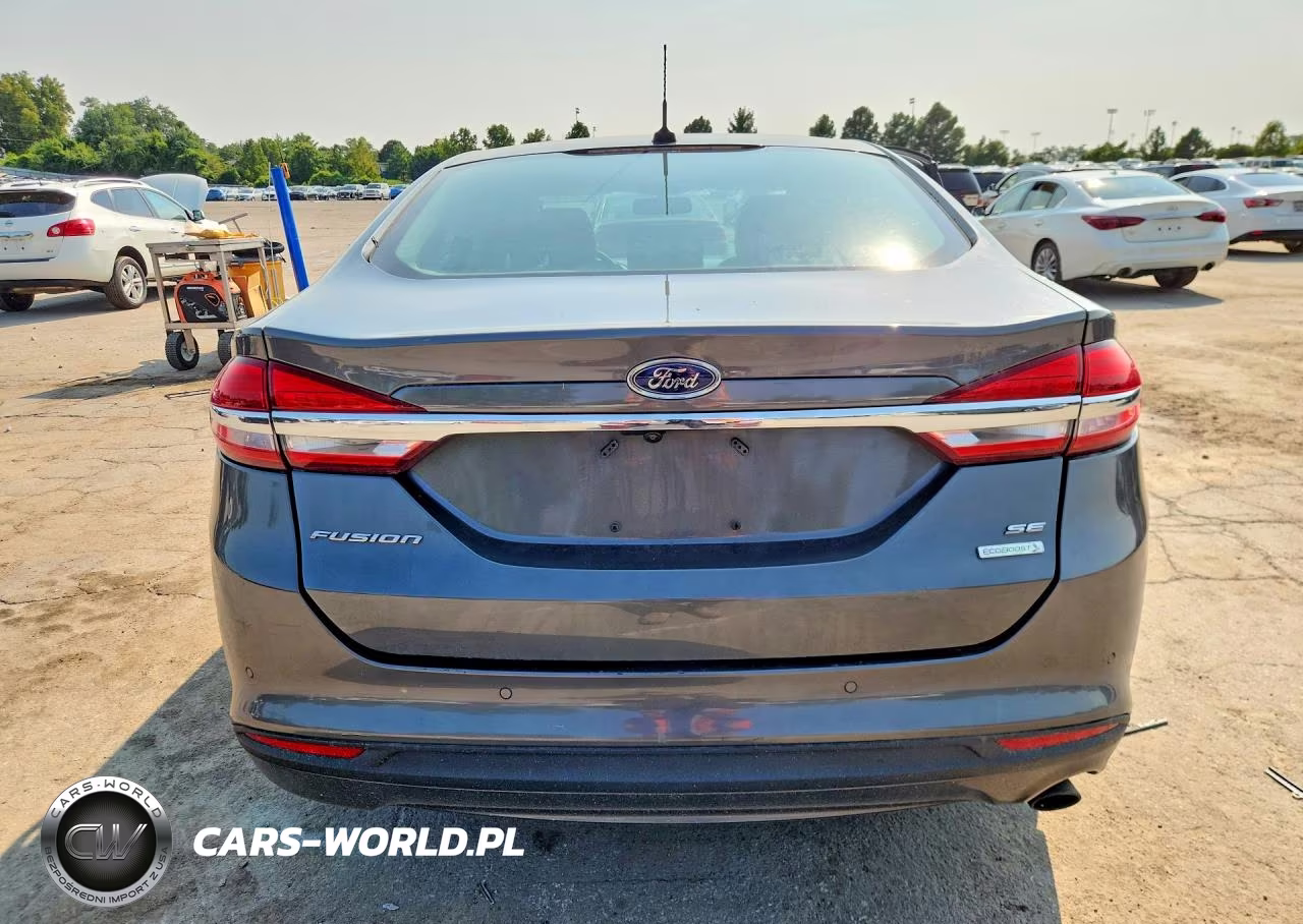 2017 Ford Fusion Se VIN:3FA6P0HDXHR166721 - 6