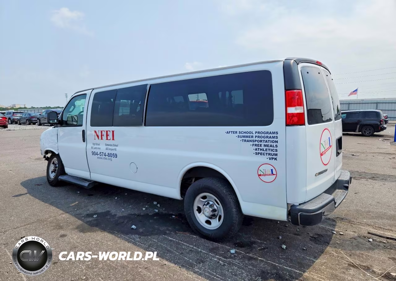 2021 Chevrolet Express G3500 Lt VIN:1GAZGPFP1M1225004 - 2