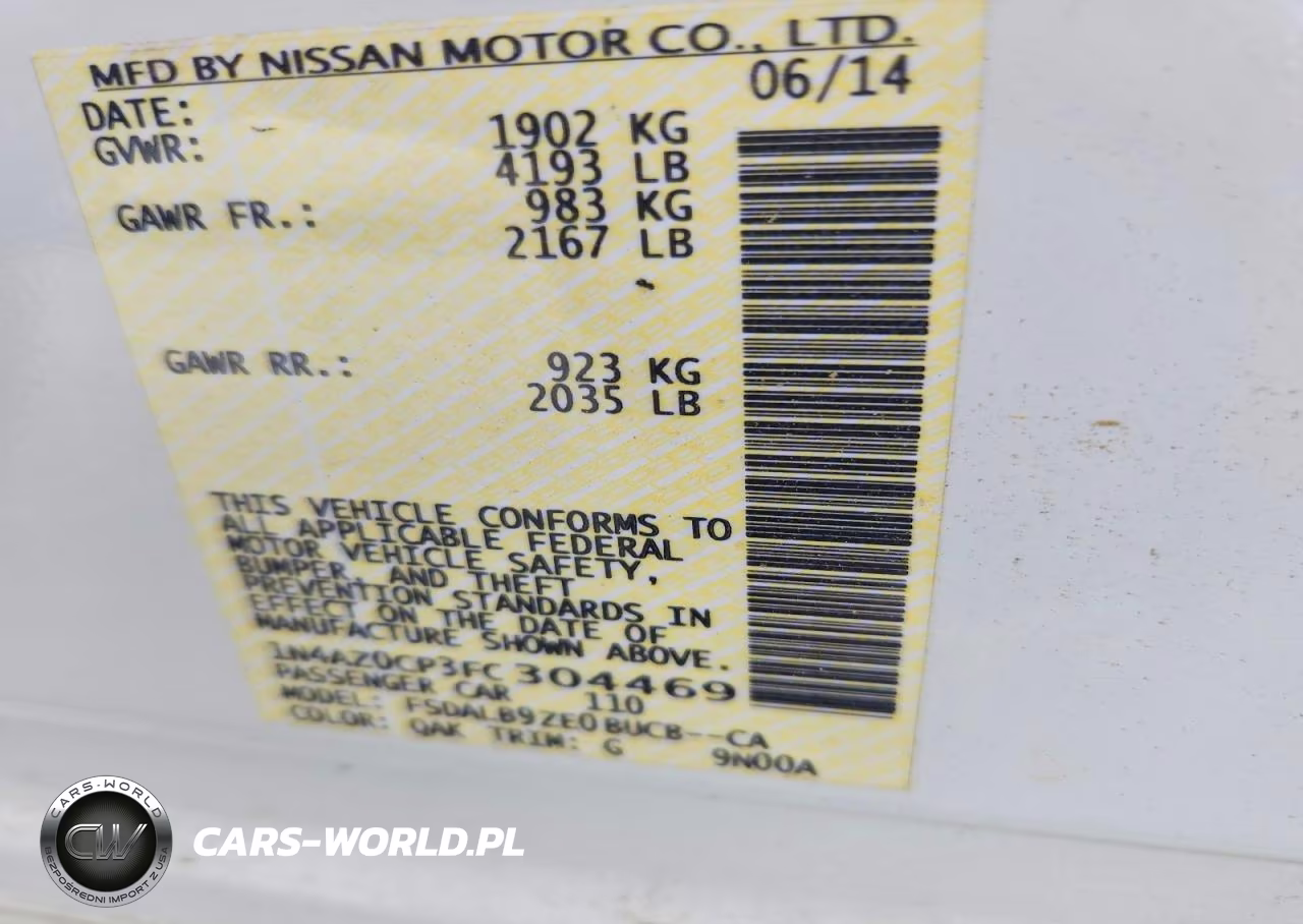 2015 Nissan Leaf S VIN:1N4AZ0CP3FC304469 - 12