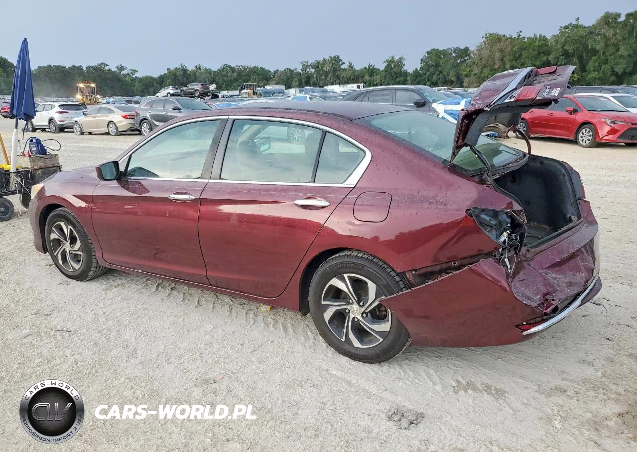 2016 Honda Accord Lx VIN:1HGCR2F41GA192186 - 2