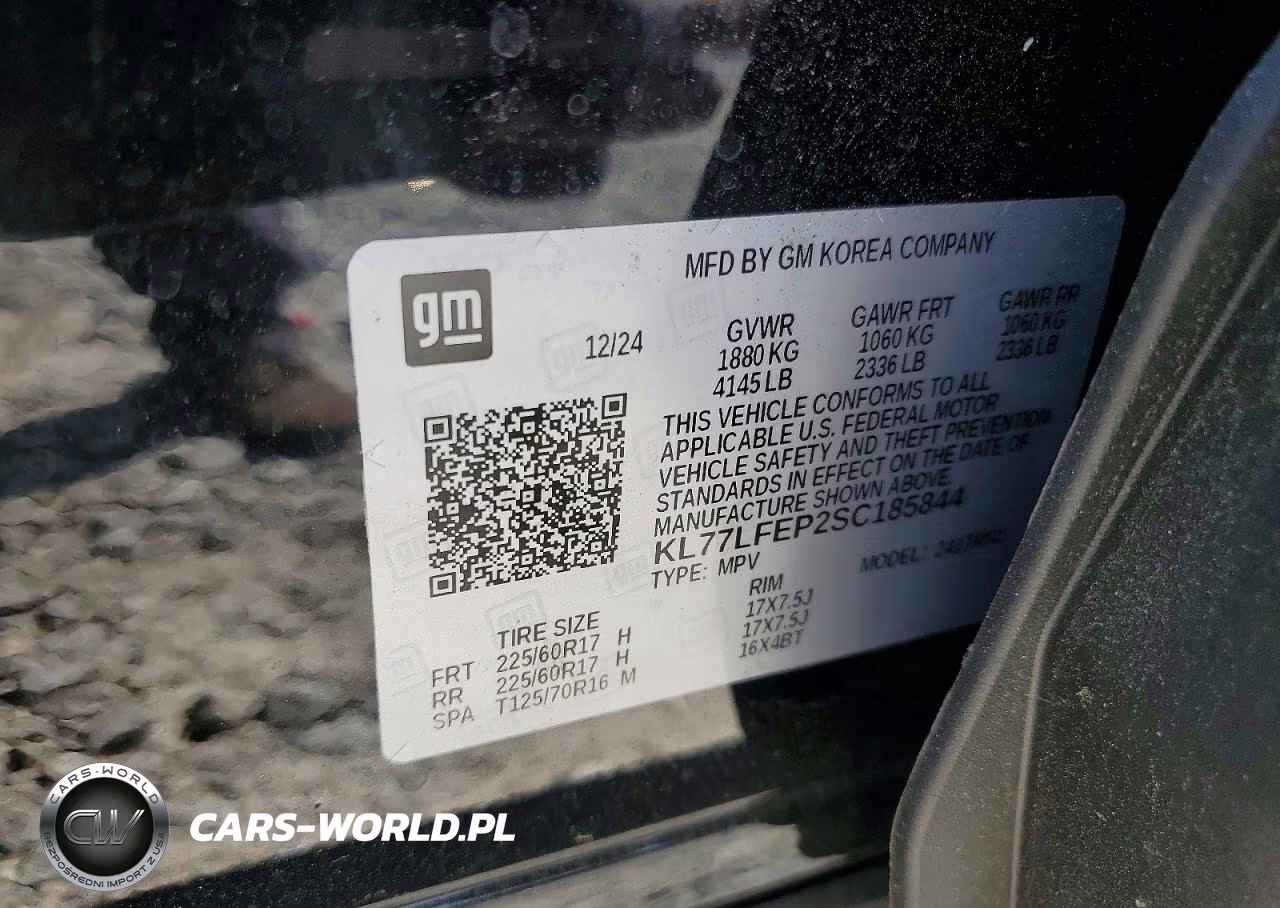 2025 Chevrolet Trax Ls VIN:KL77LFEP2SC185844 - 13