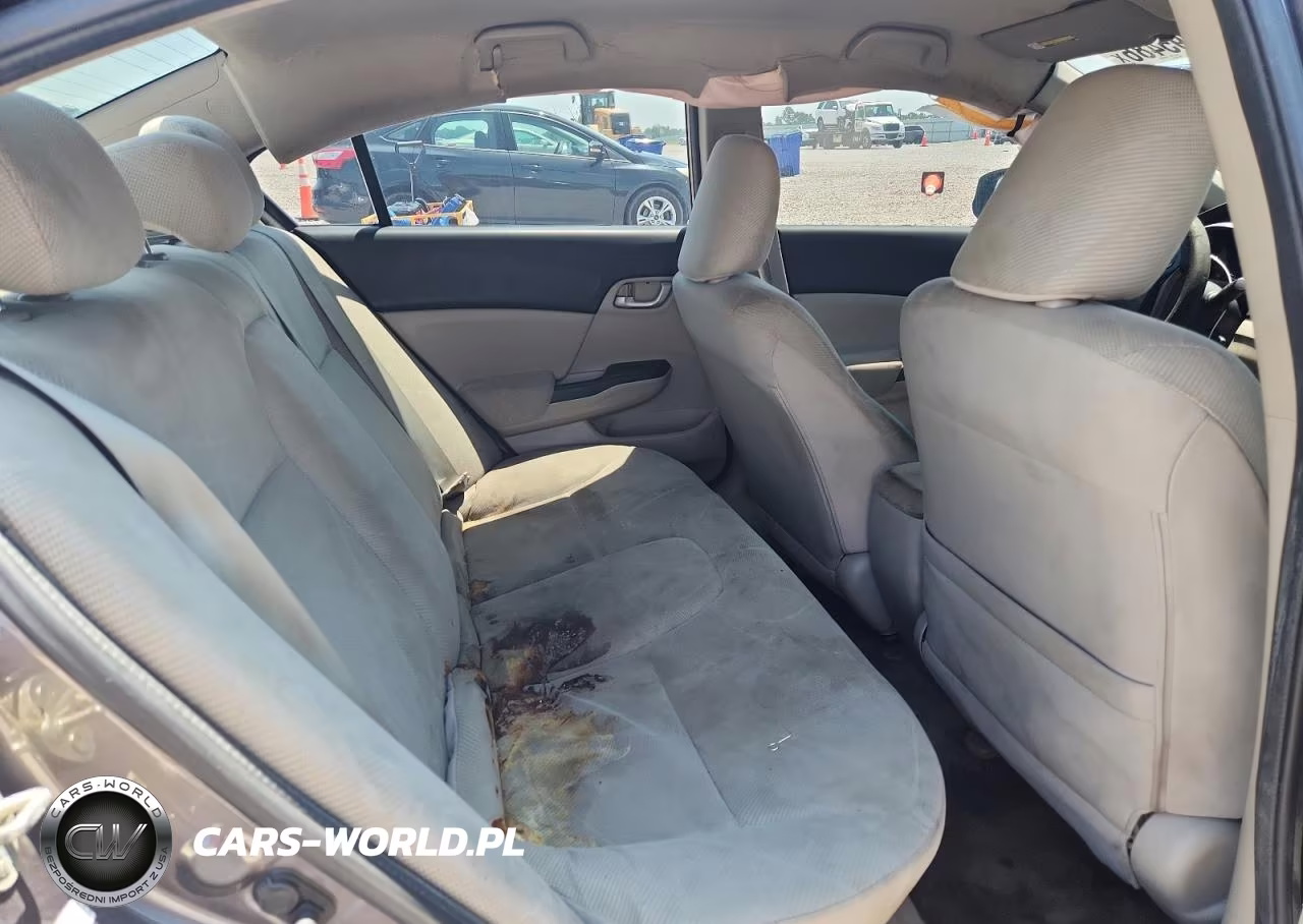 2012 Honda Civic Lx VIN:19XFB2F51CE081718 - 10