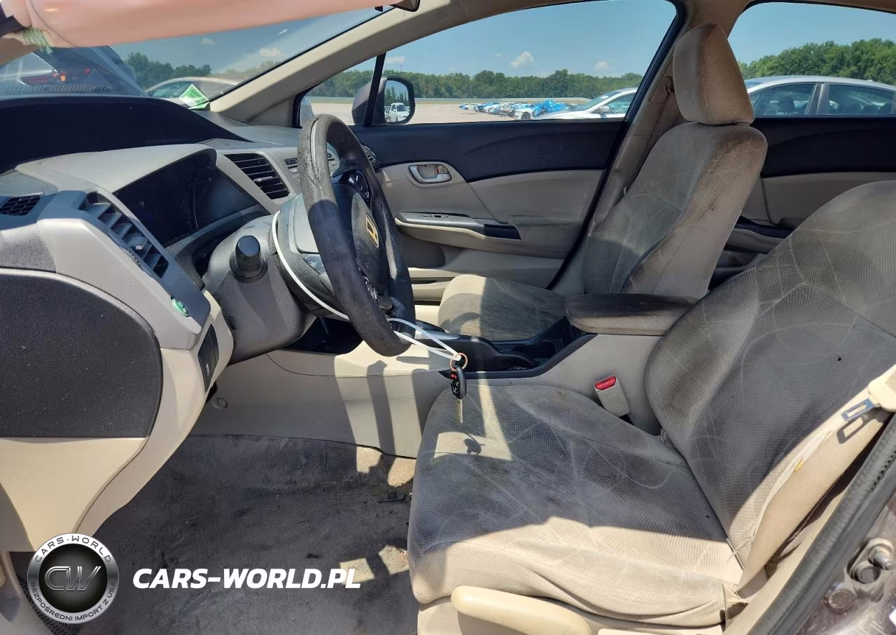 2012 Honda Civic Lx VIN:19XFB2F51CE081718 - 7