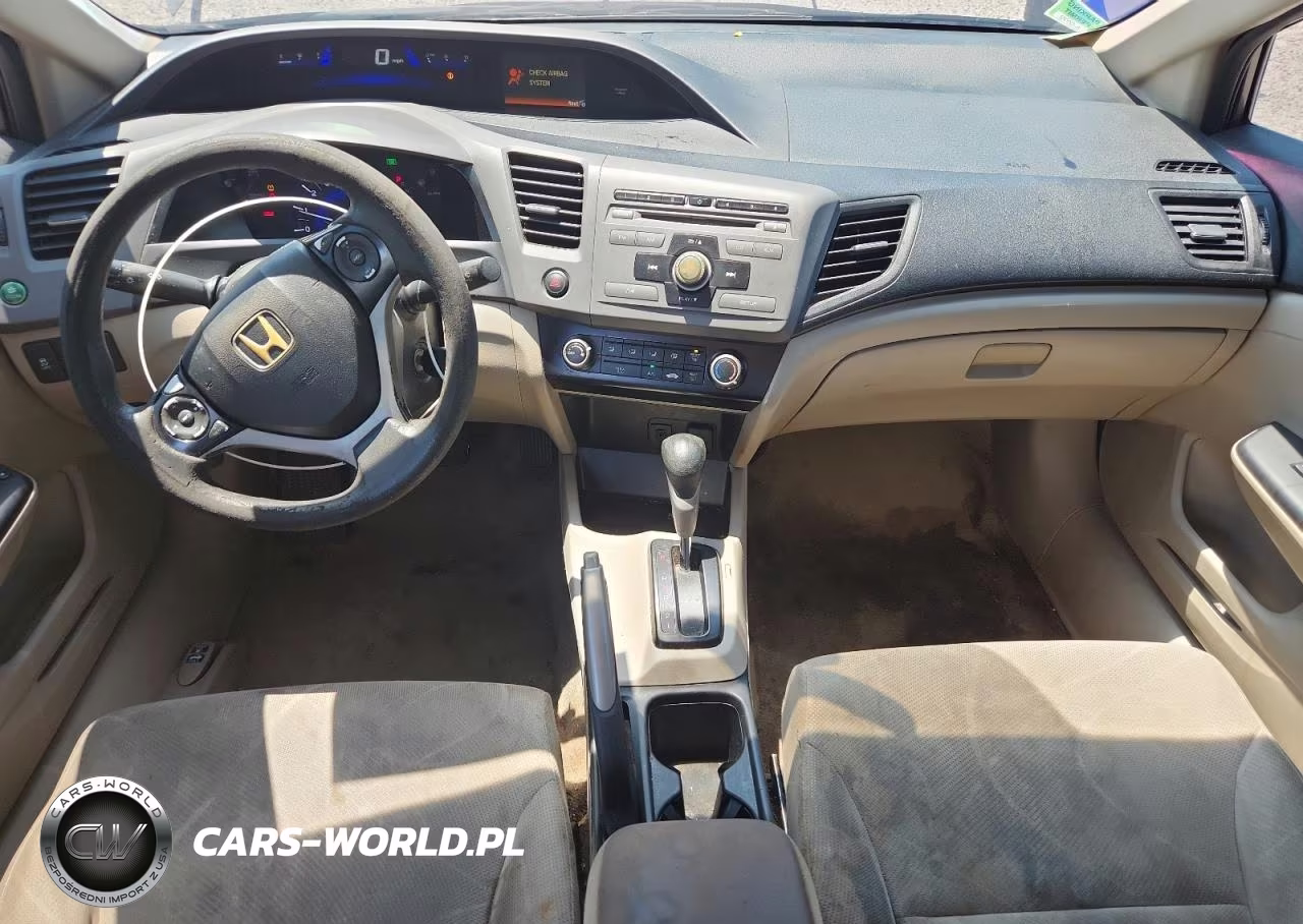 2012 Honda Civic Lx VIN:19XFB2F51CE081718 - 8