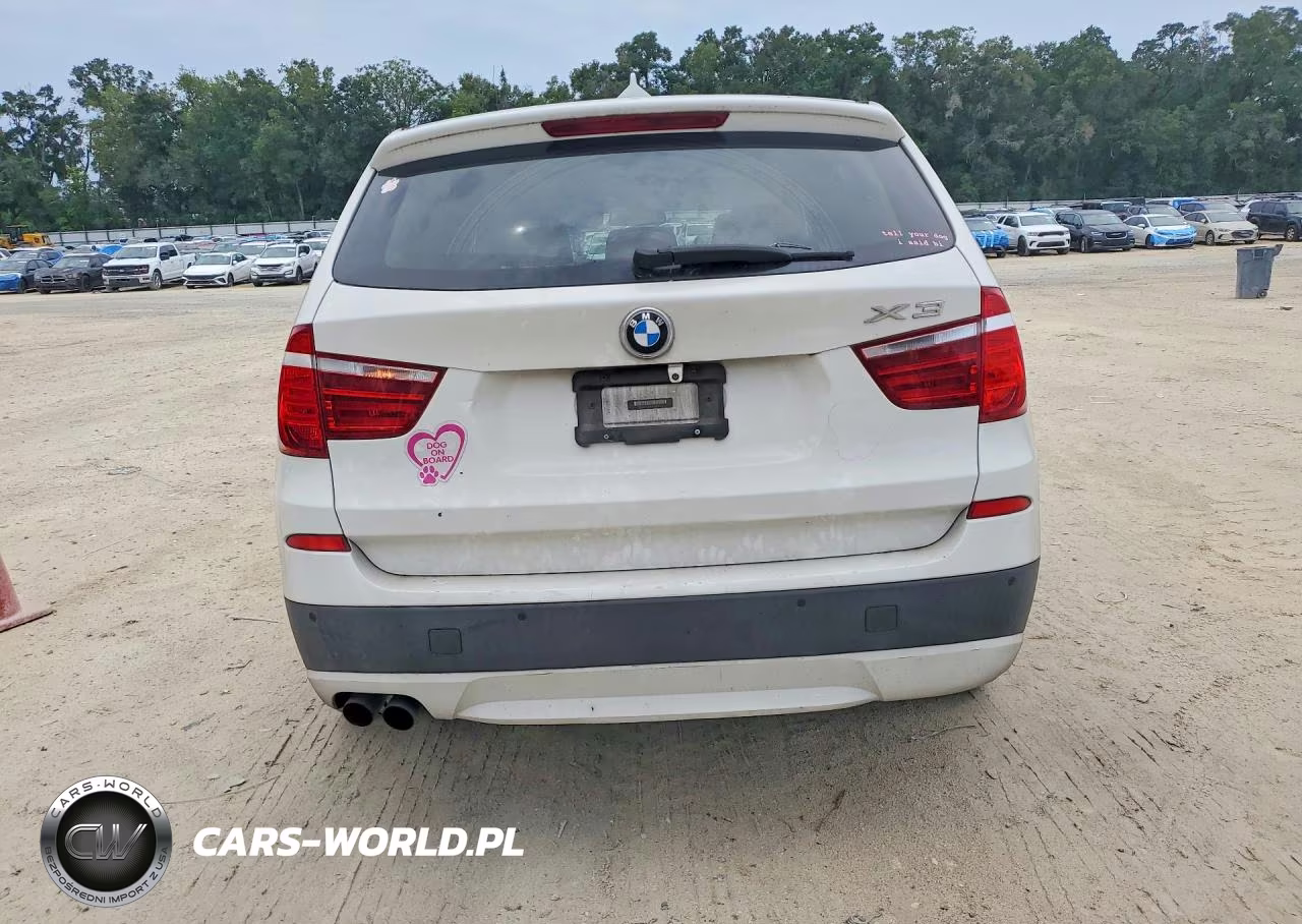 2012 BMW X3 xDrive28I VIN:5UXWX5C5XCL724452 - 6