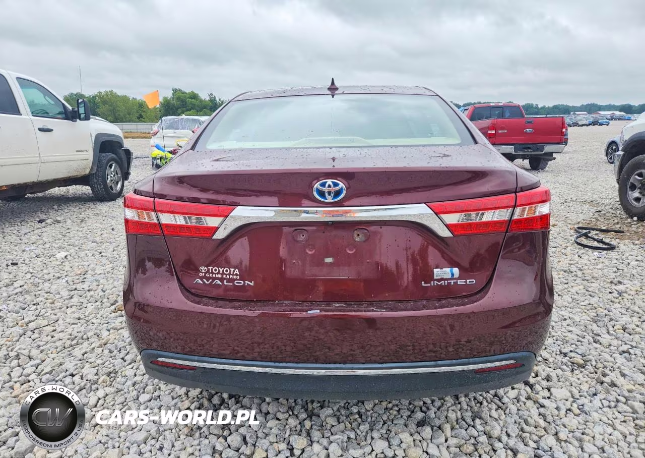 2013 Toyota Avalon Hybrid Limited VIN:4T1BD1EB9DU010856 - 6