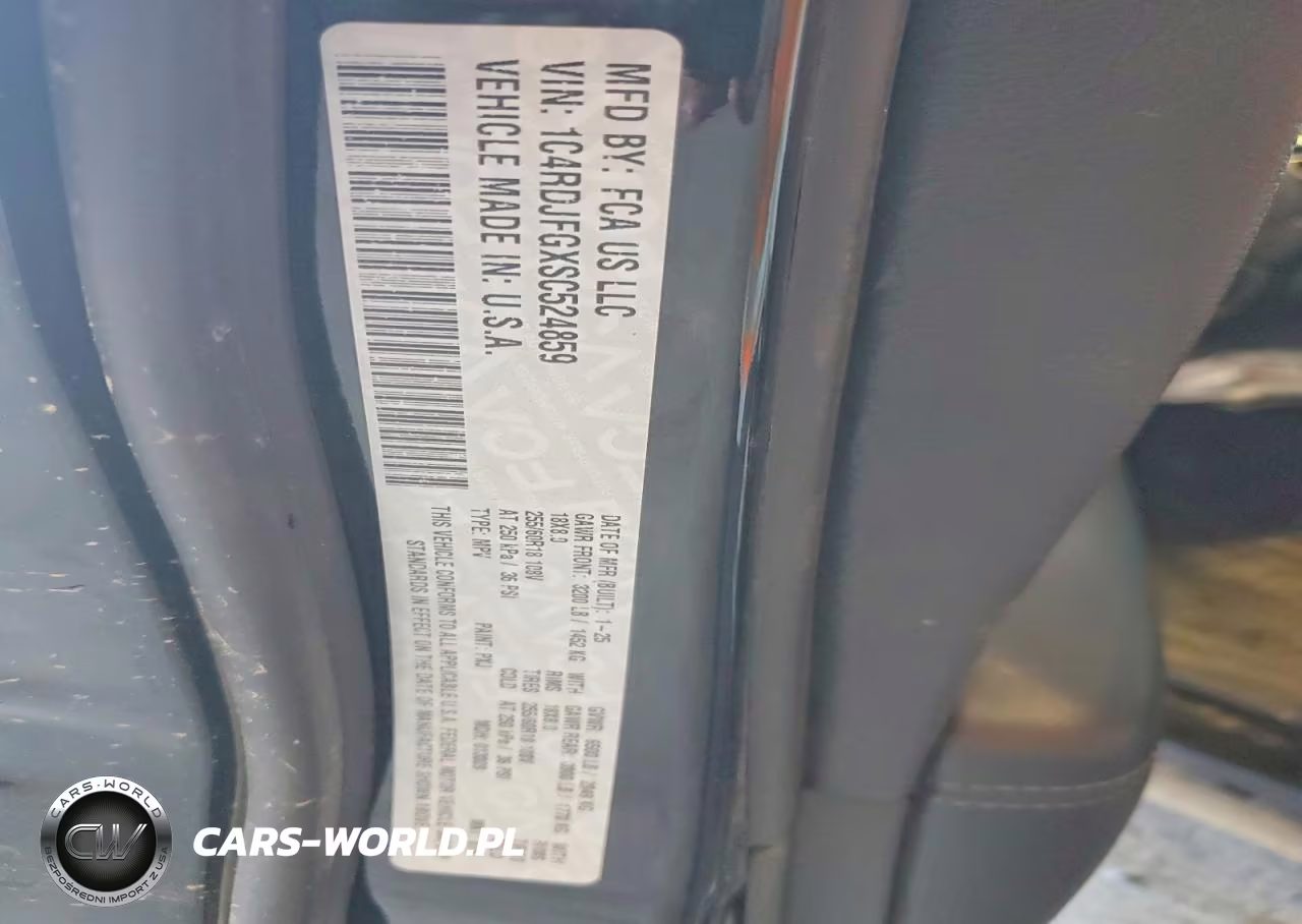 2025 Dodge Durango Pursuit VIN:1C4RDJFGXSC524859 - 12