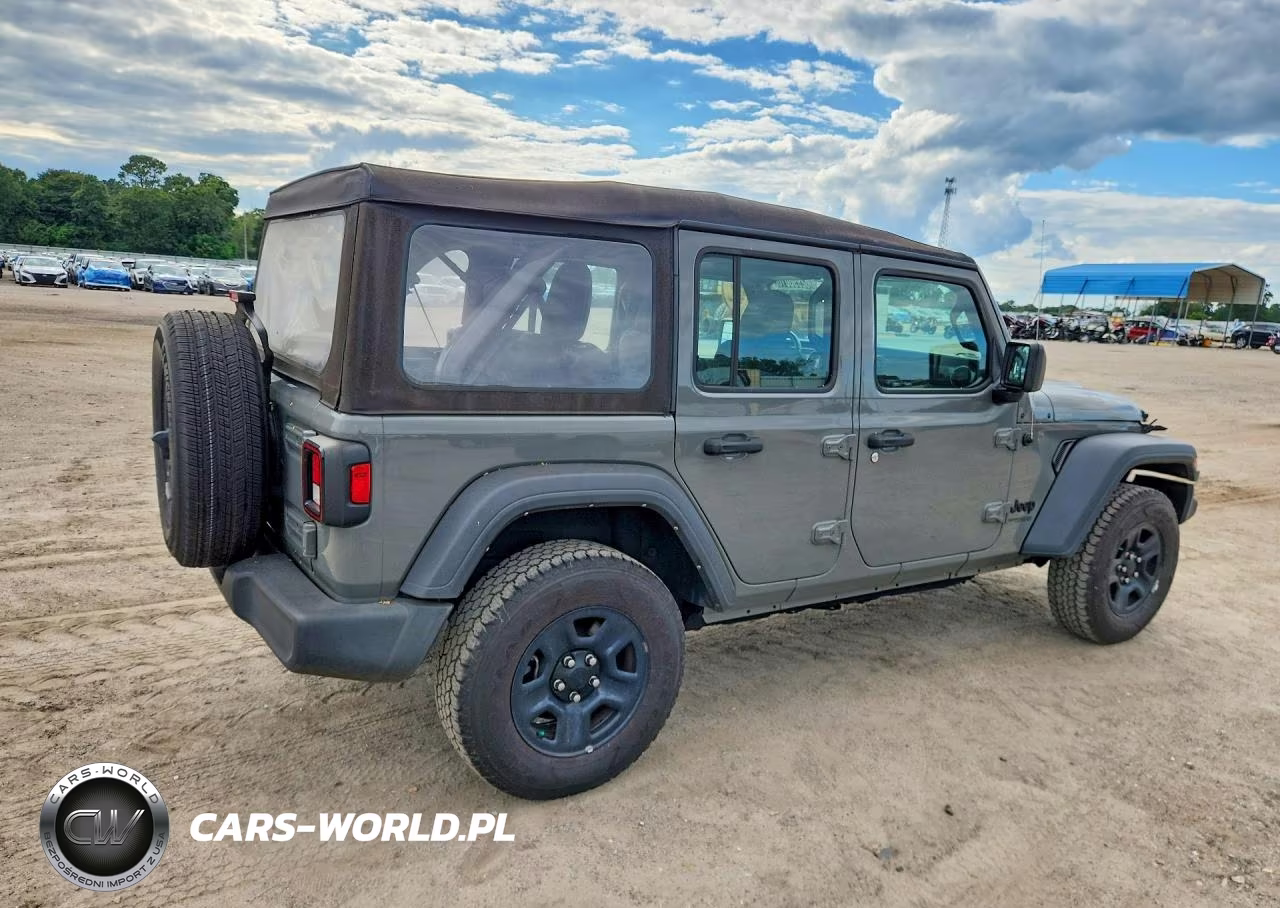 2022 Jeep Wrangler Unlimited Sport VIN:1C4HJXDG1NW225810 - 3