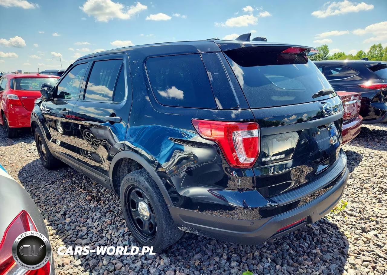 2018 Ford Explorer Police Interceptor VIN:1FM5K8AR5JGB91933 - 2