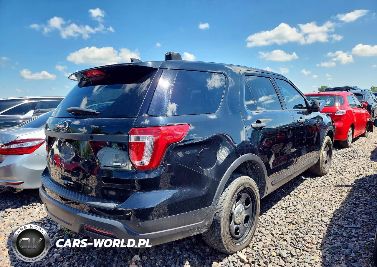 2018 Ford Explorer Police Interceptor VIN:1FM5K8AR5JGB91933 - 3