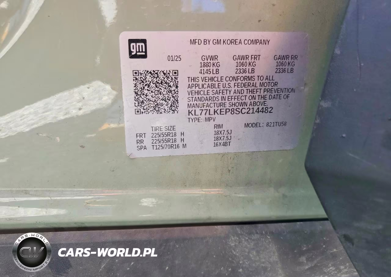 2025 Chevrolet Trax Activ VIN:KL77LKEP8SC214482 - 14