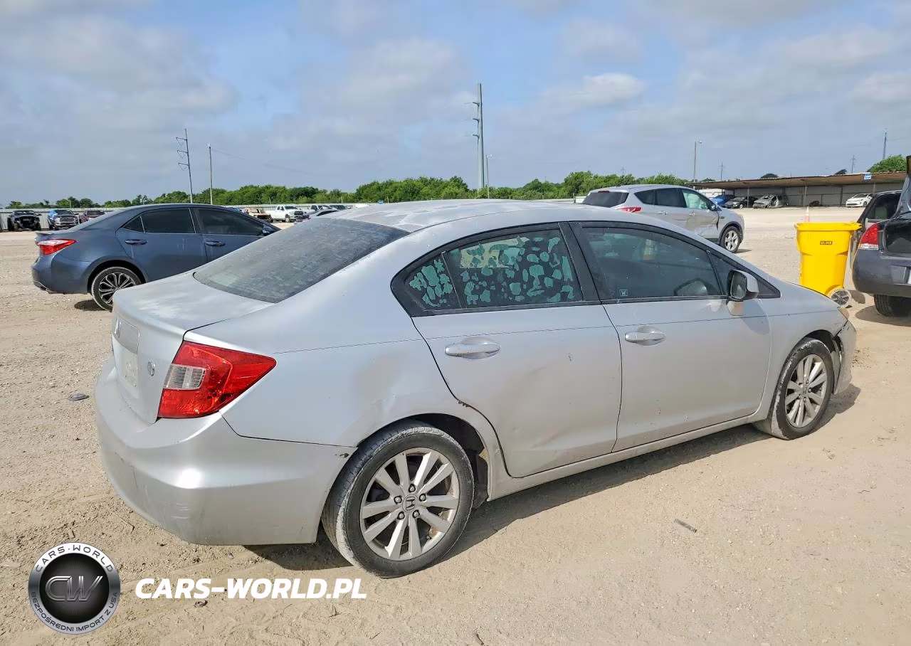 2012 Honda Civic Ex VIN:2HGFB2F82CH588000 - 3