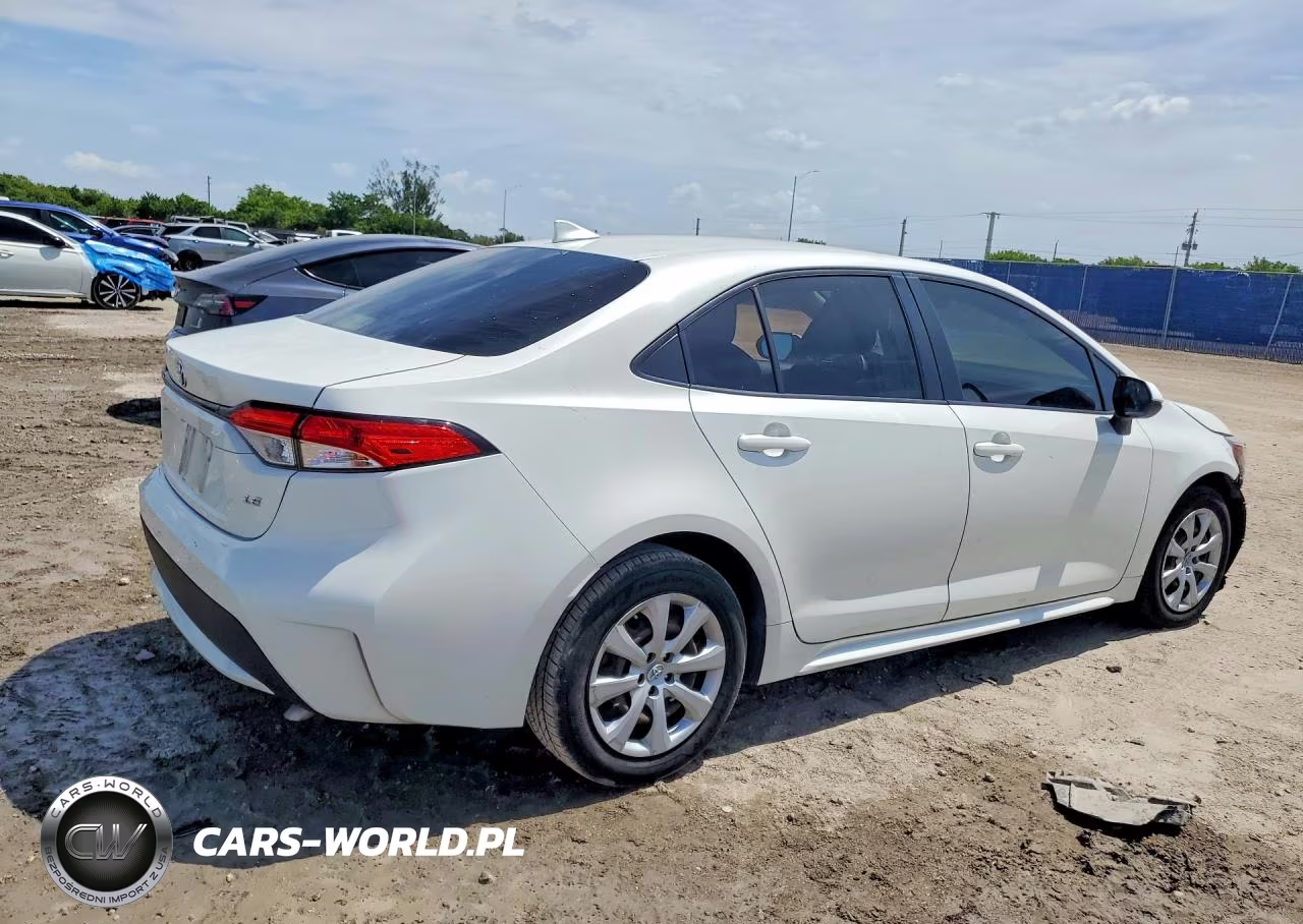 2020 Toyota Corolla Le VIN:JTDEPRAE0LJ111596 - 3