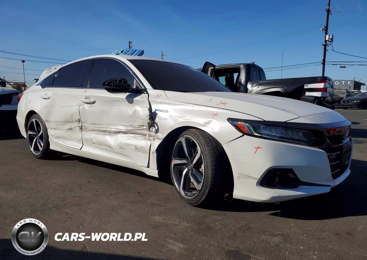 2022 Honda Accord Hybrid Sport VIN:1HGCV3F23NA011814 - 4