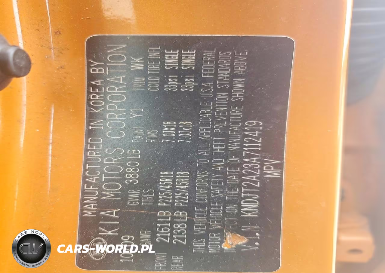 2010 Kia Soul + VIN:KNDJT2A23A7112419 - 13
