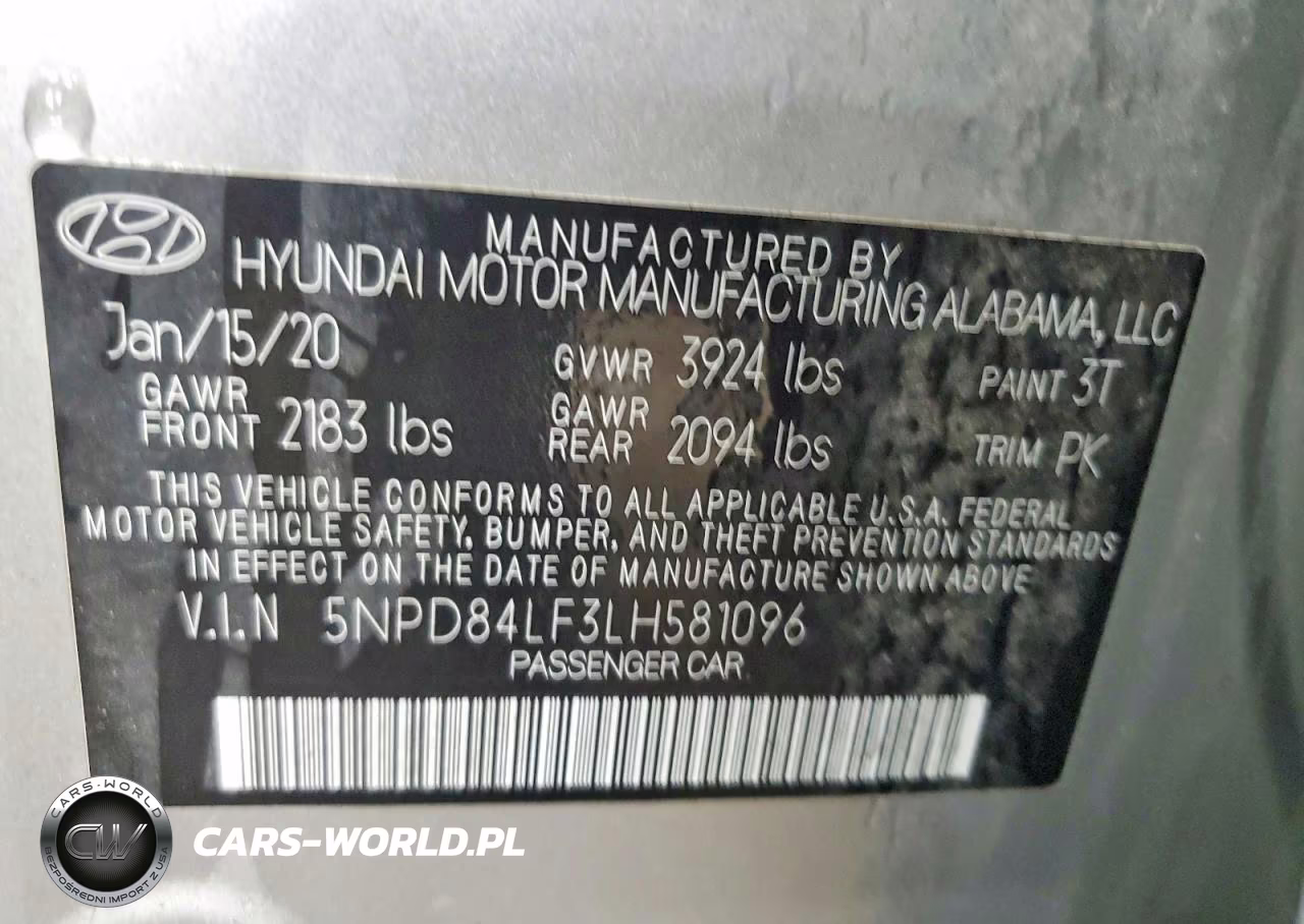 2020 Hyundai Elantra Sel VIN:5NPD84LF3LH581096 - 13
