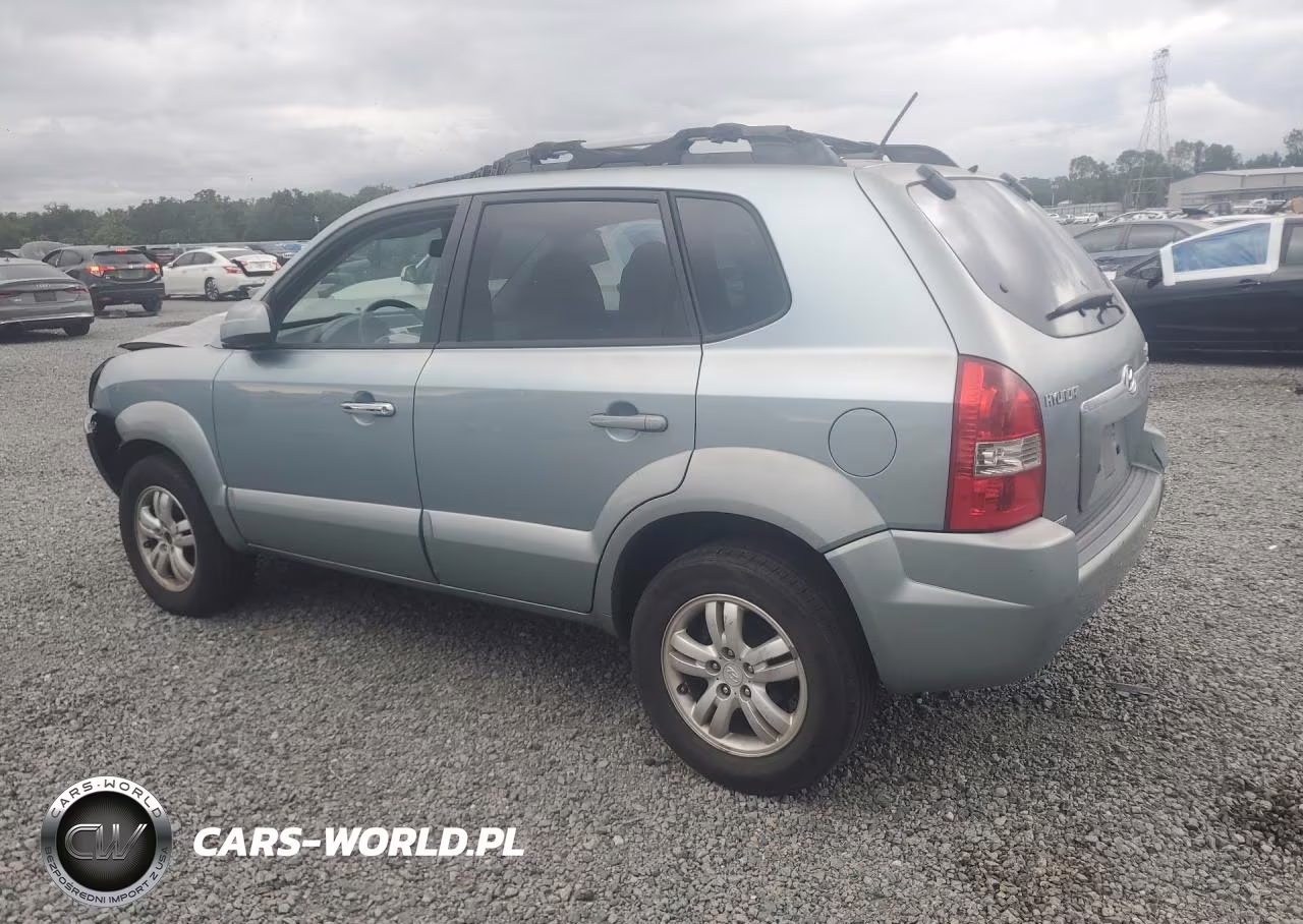 2008 Hyundai Tucson Se VIN:KM8JN12D48U863623 - 2