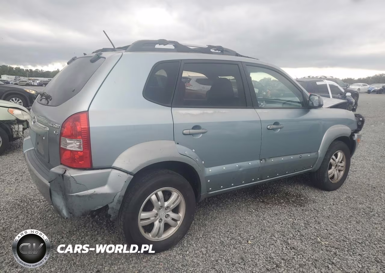 2008 Hyundai Tucson Se VIN:KM8JN12D48U863623 - 3
