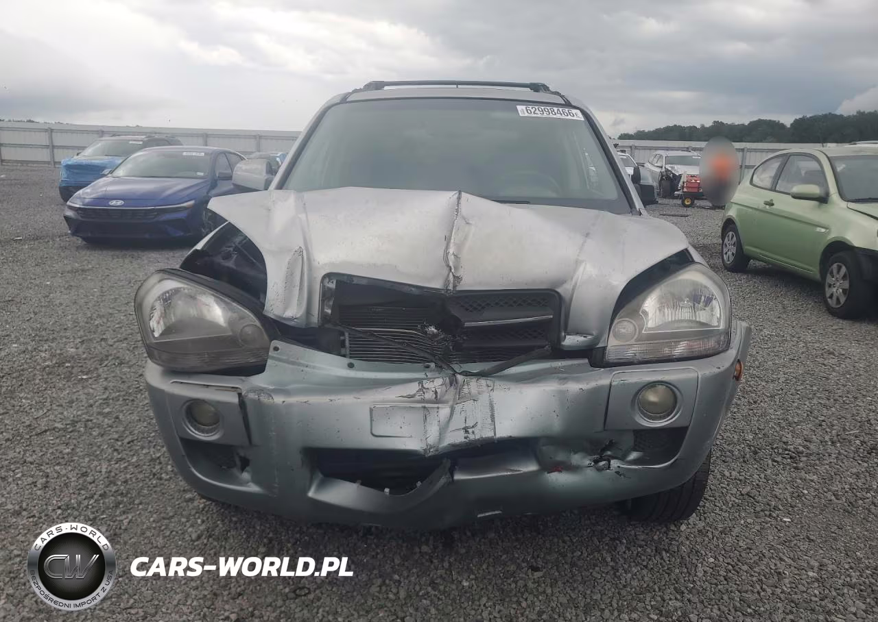 2008 Hyundai Tucson Se VIN:KM8JN12D48U863623 - 5