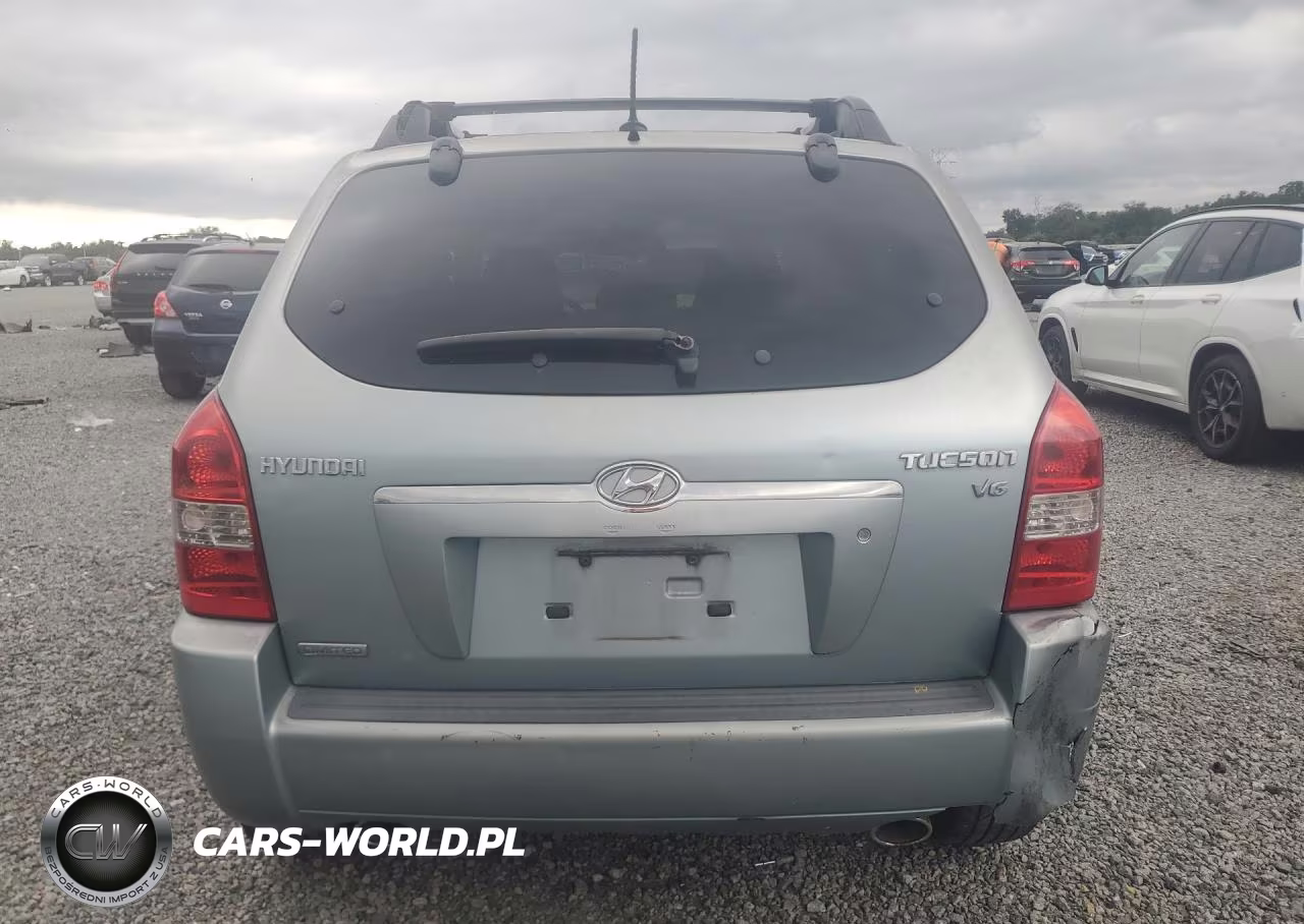 2008 Hyundai Tucson Se VIN:KM8JN12D48U863623 - 6