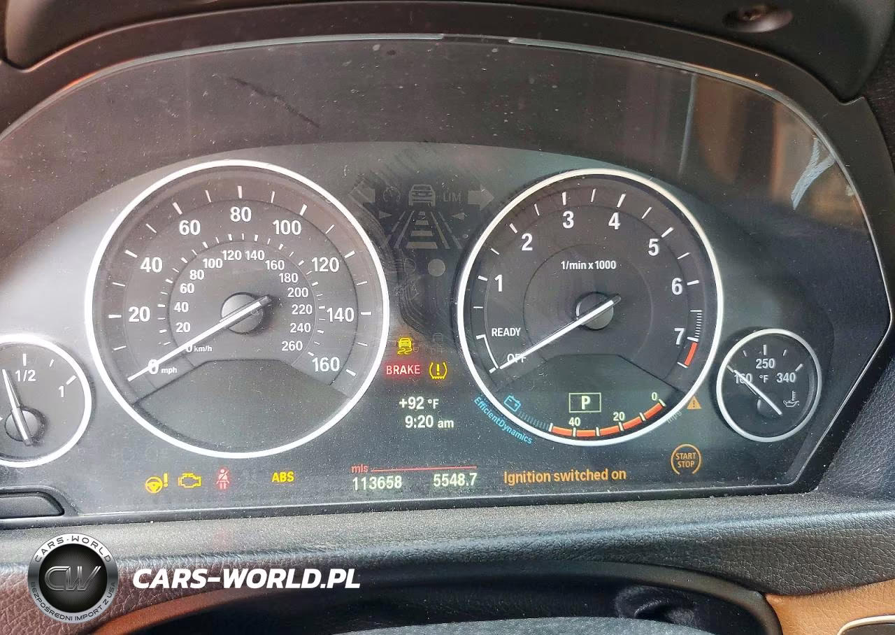 2012 BMW 328 I VIN:WBA3A5C52CF346323 - 9