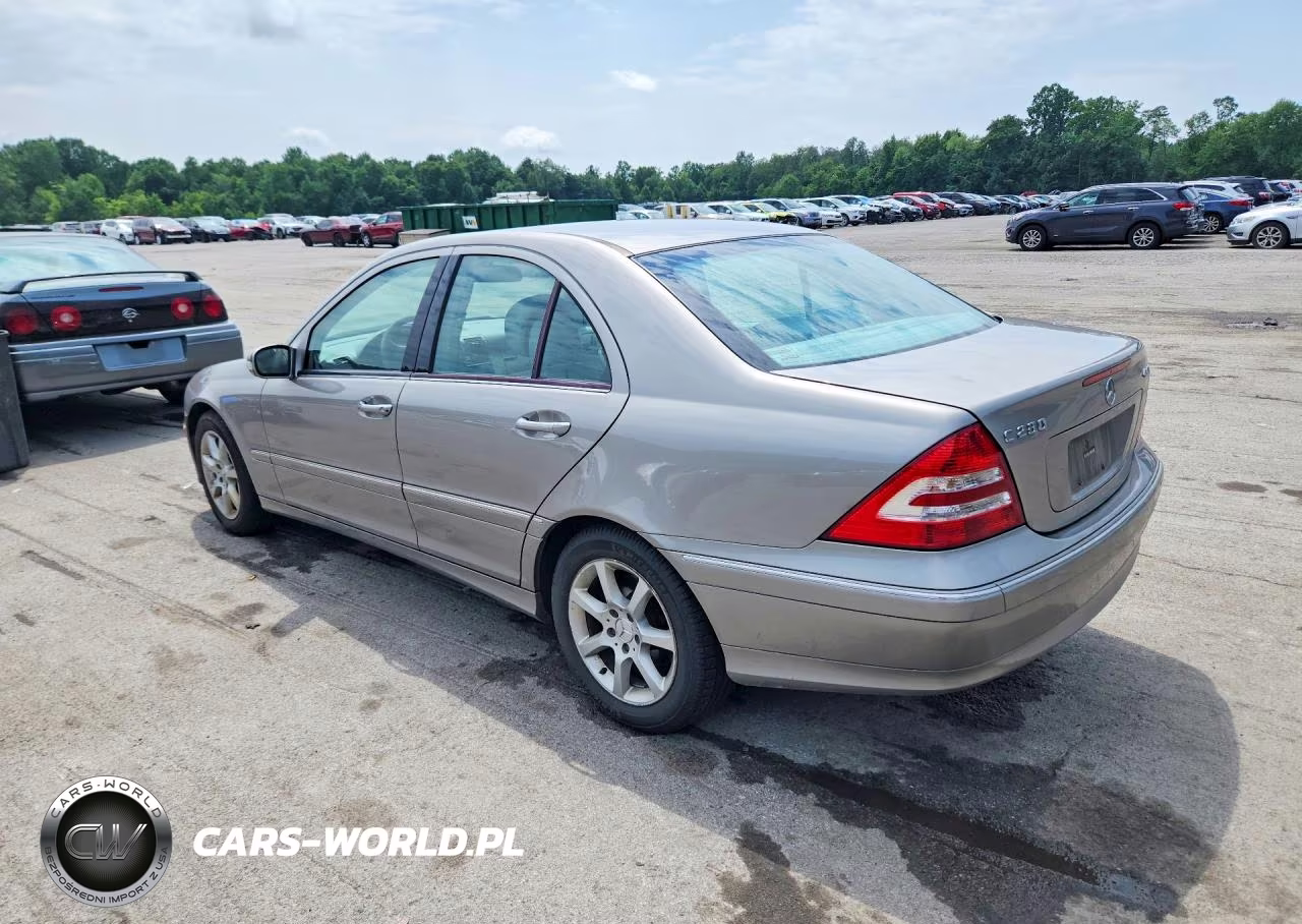 2007 Mercedes-Benz C 280 4Matic VIN:WDBRF92H17F928564 - 2