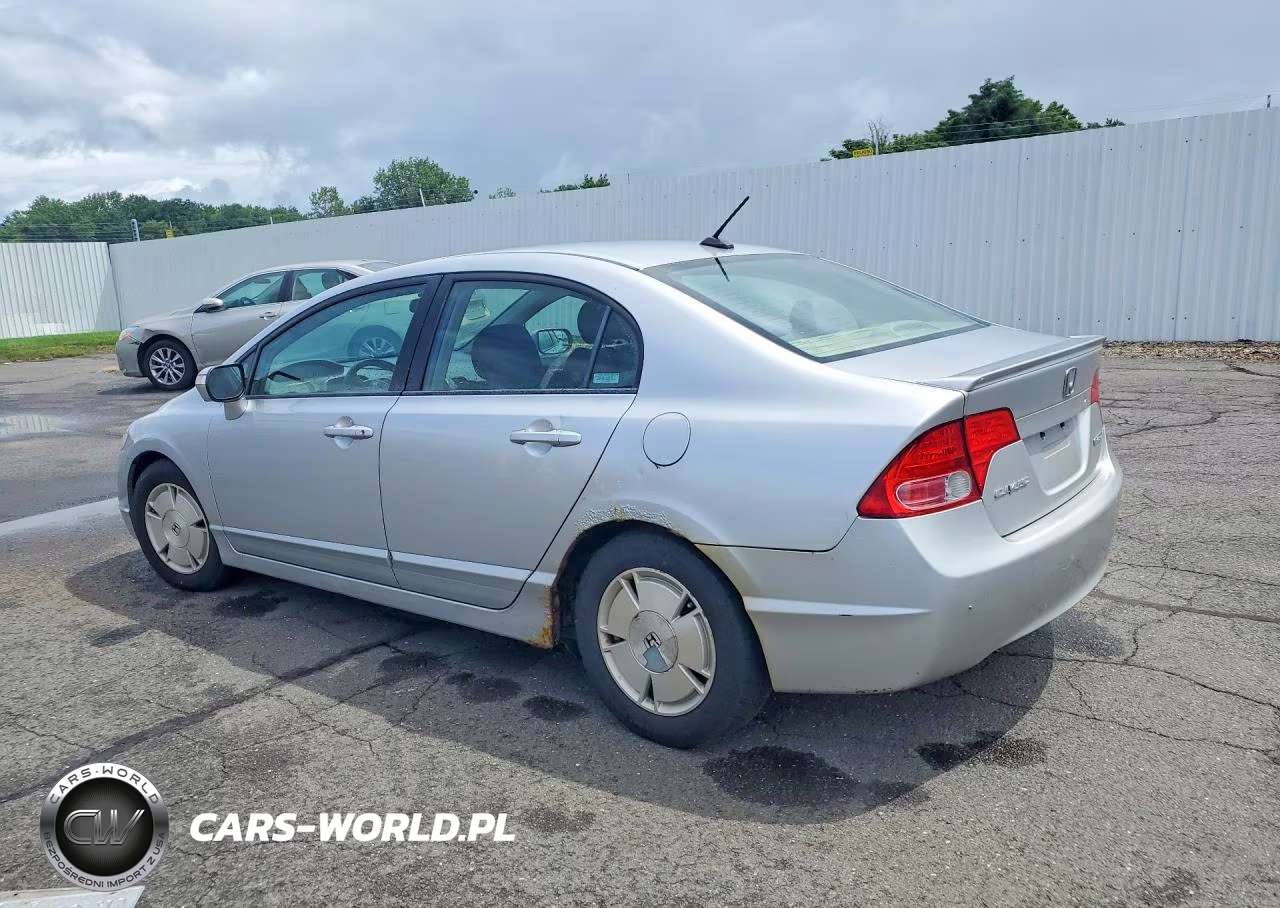 2007 Honda Civic Hybrid VIN:JHMFA36267S025919 - 2