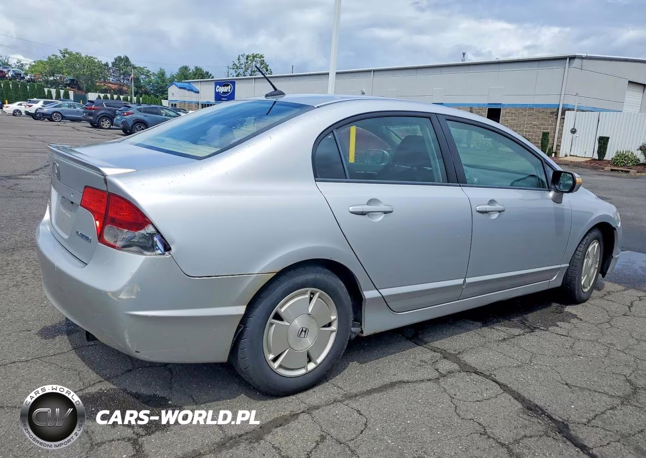 2007 Honda Civic Hybrid VIN:JHMFA36267S025919 - 3