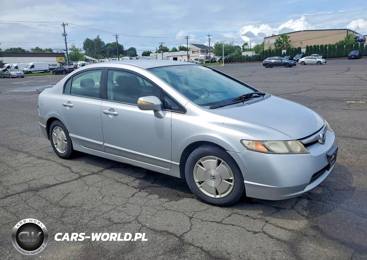 2007 Honda Civic Hybrid VIN:JHMFA36267S025919 - 4